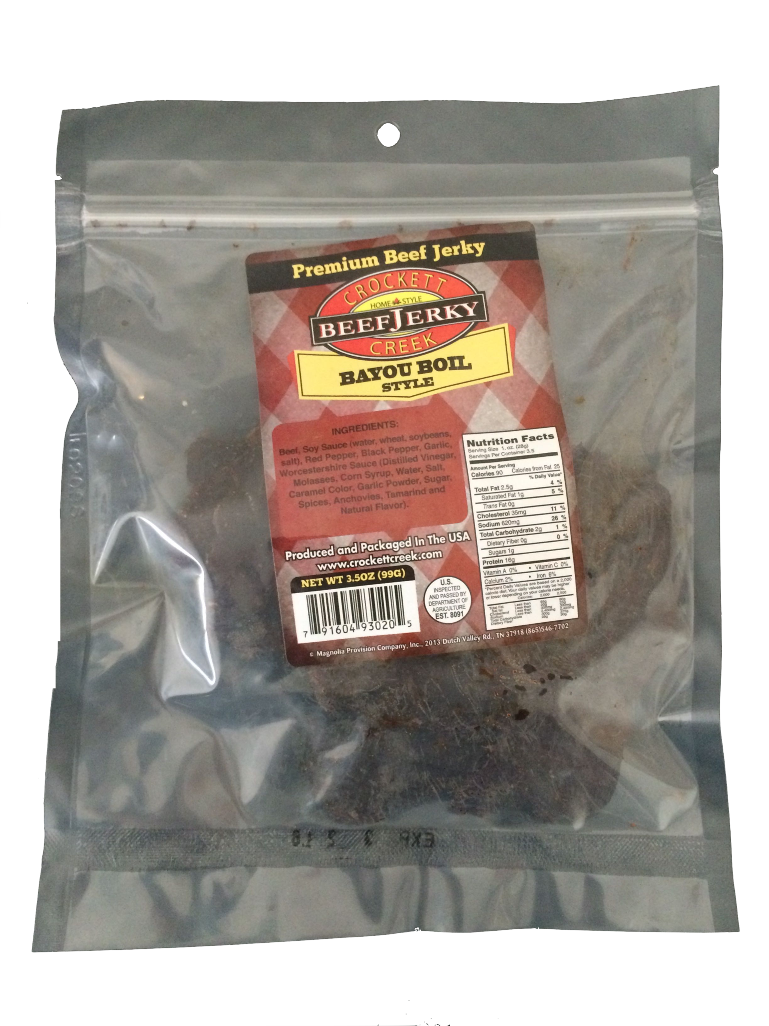 Bayou Boil Beef Jerky