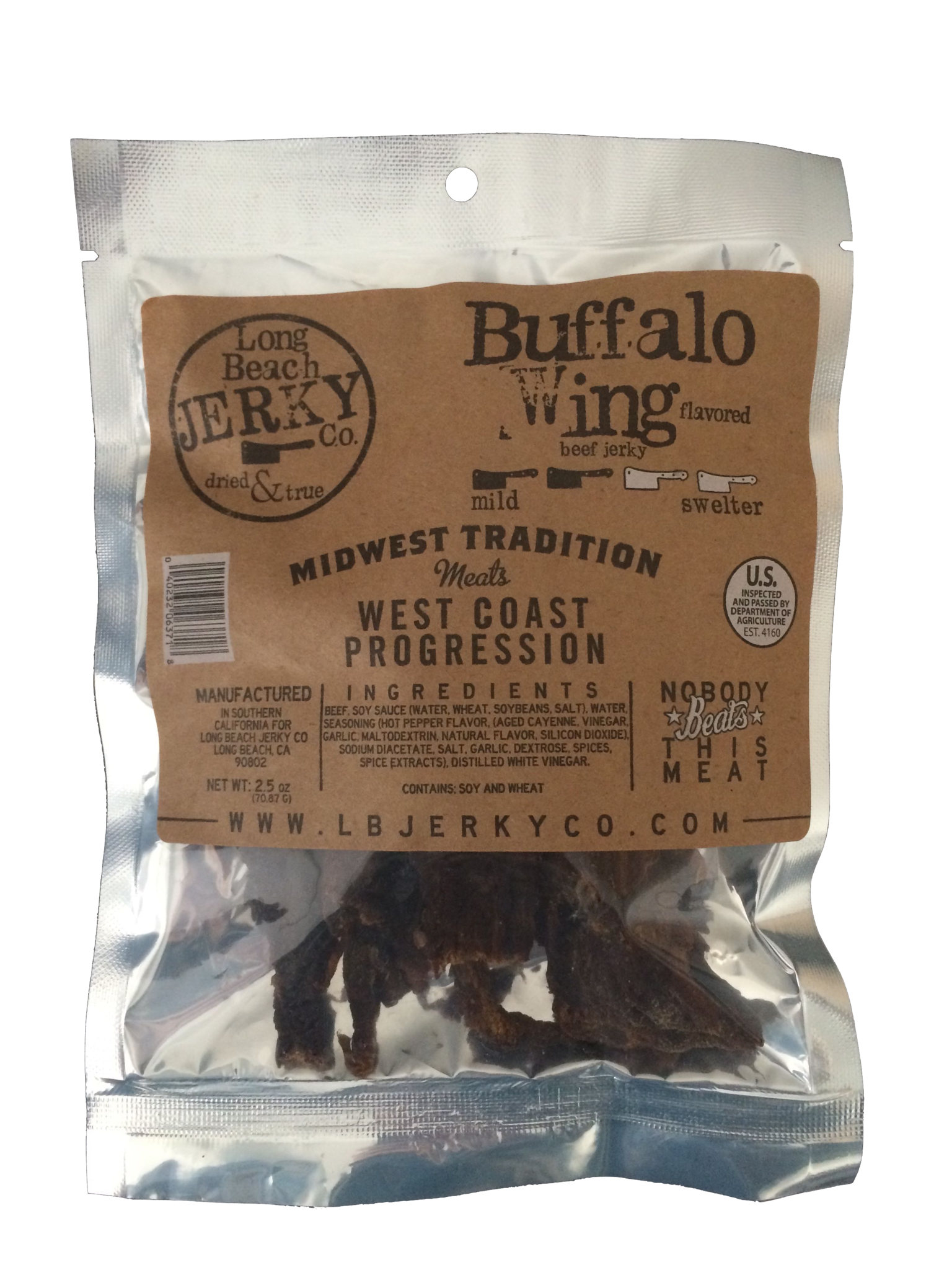 Buffalo Wing Beef Jerky