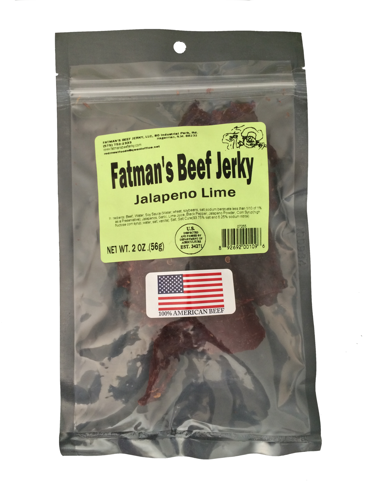 Jalapeño Lime Beef Jerky