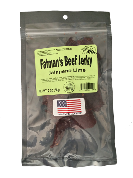 Jalapeño Lime Beef Jerky