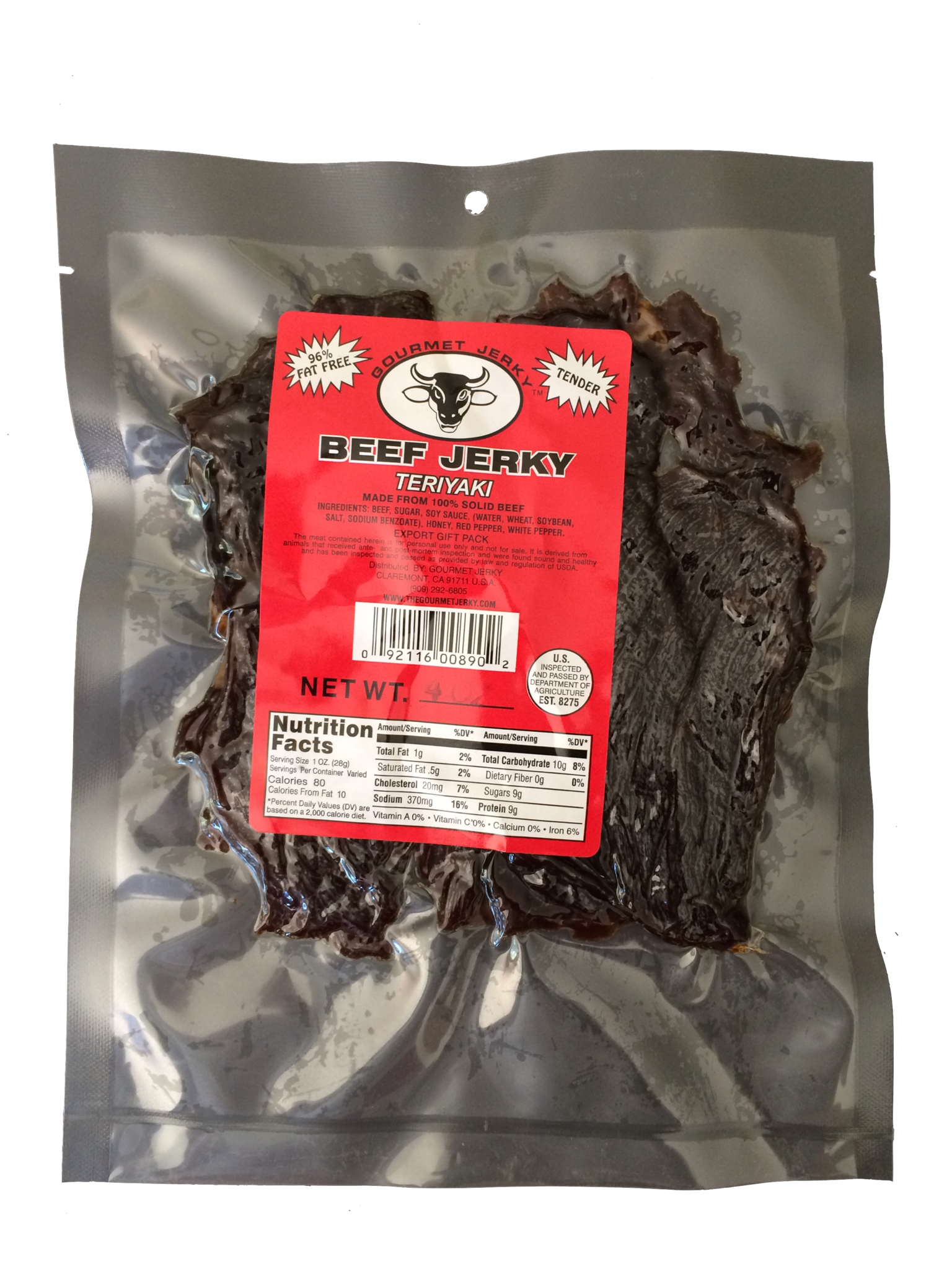 Signature Teriyaki Beef Jerky