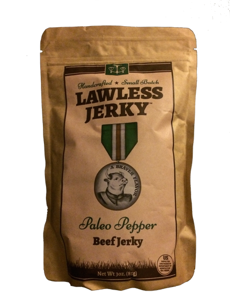 Paleo Pepper Beef Jerky