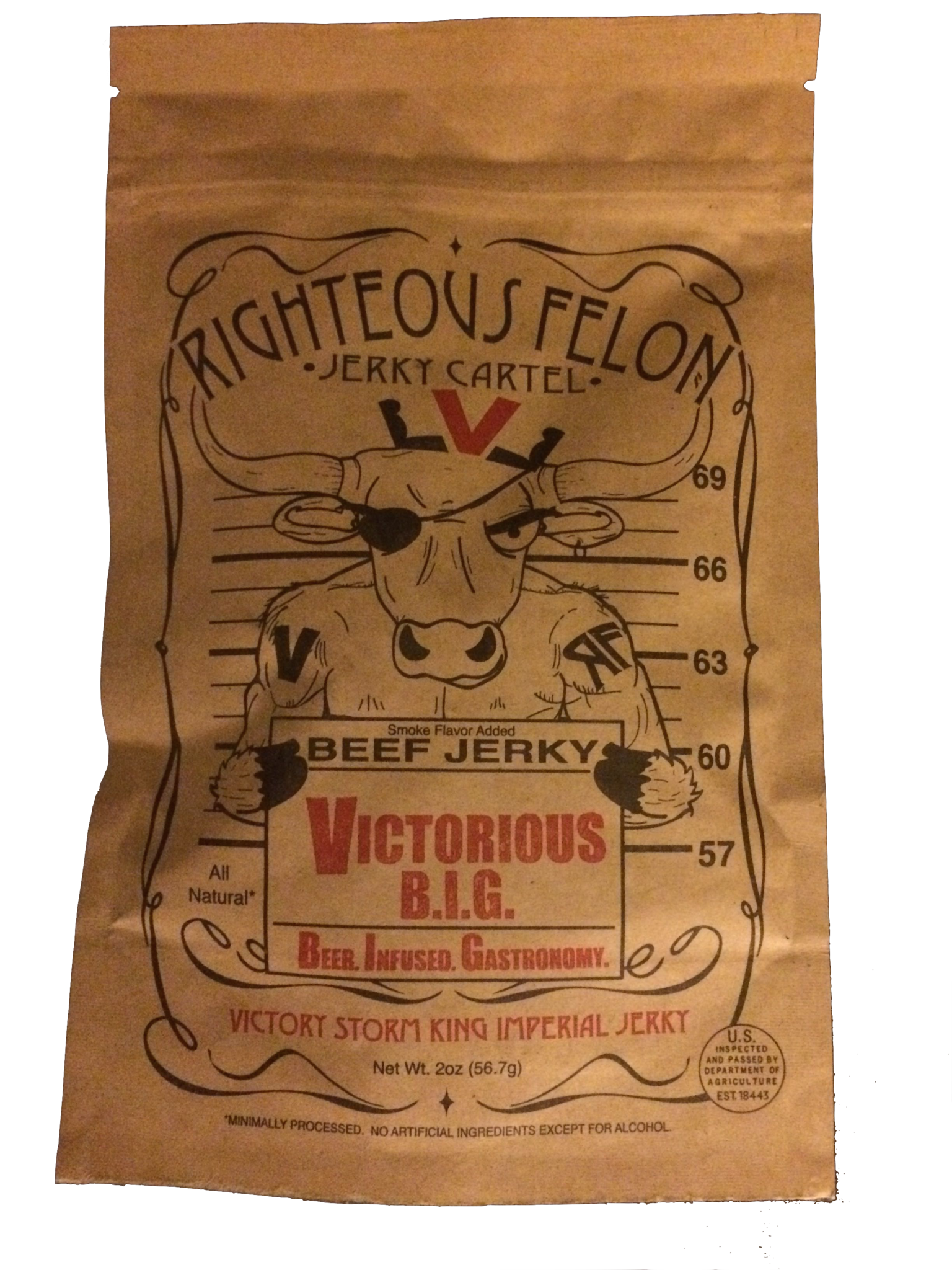 Victorious B.I.G. Beef Jerky - Enterprise